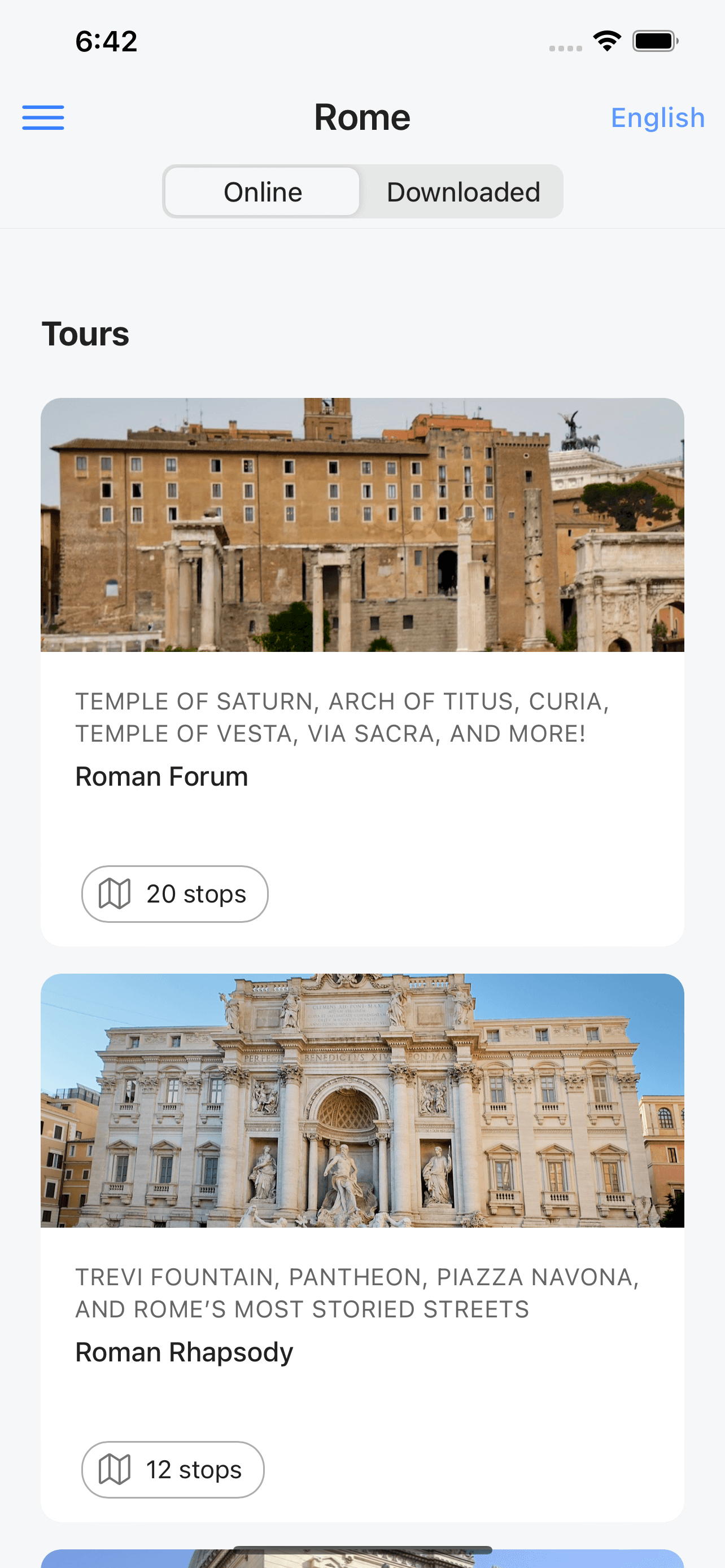 Rome Audio Tour Guide Offline - en